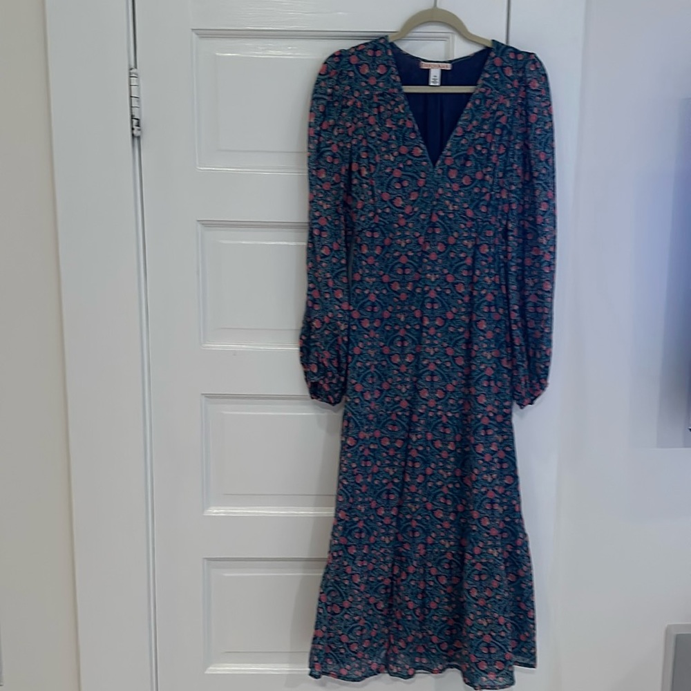 Banjanan cotton long sleeve maxi dress